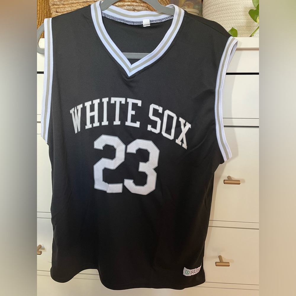 Black and White, White Sox Jersey 23